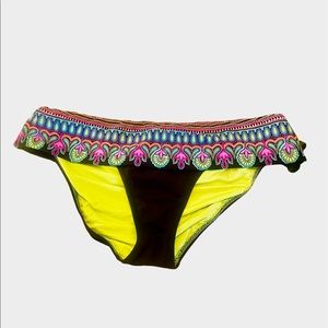 Trina Turk Moroccan Medallion Banded Hipster Bikini Swim Bottom